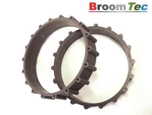 brush ring spacers 30 mm width 10 inch diameter